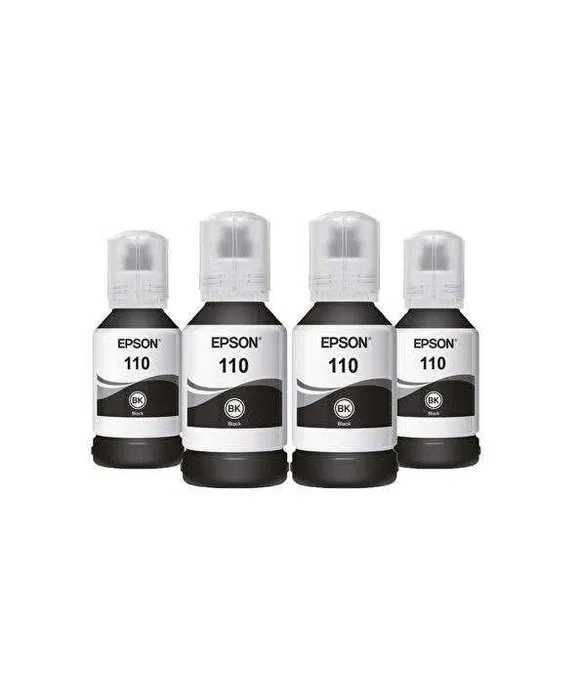 Пигментная Чернила Epson110 Black Pigment, 140 мл
