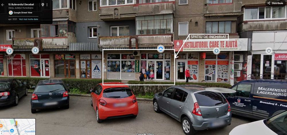 Spatiu de inchiriat Deva , Bulevardul Decebal