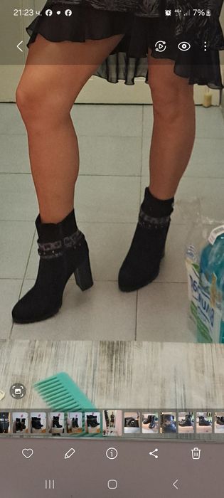 Дамски елегантни боти номер 39