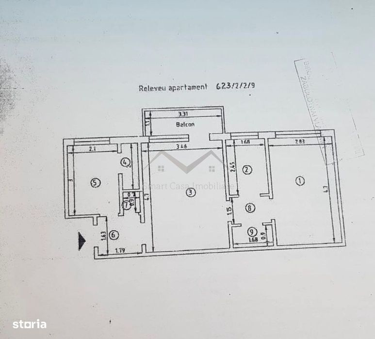 Apartament 2 Camere Podu Ros