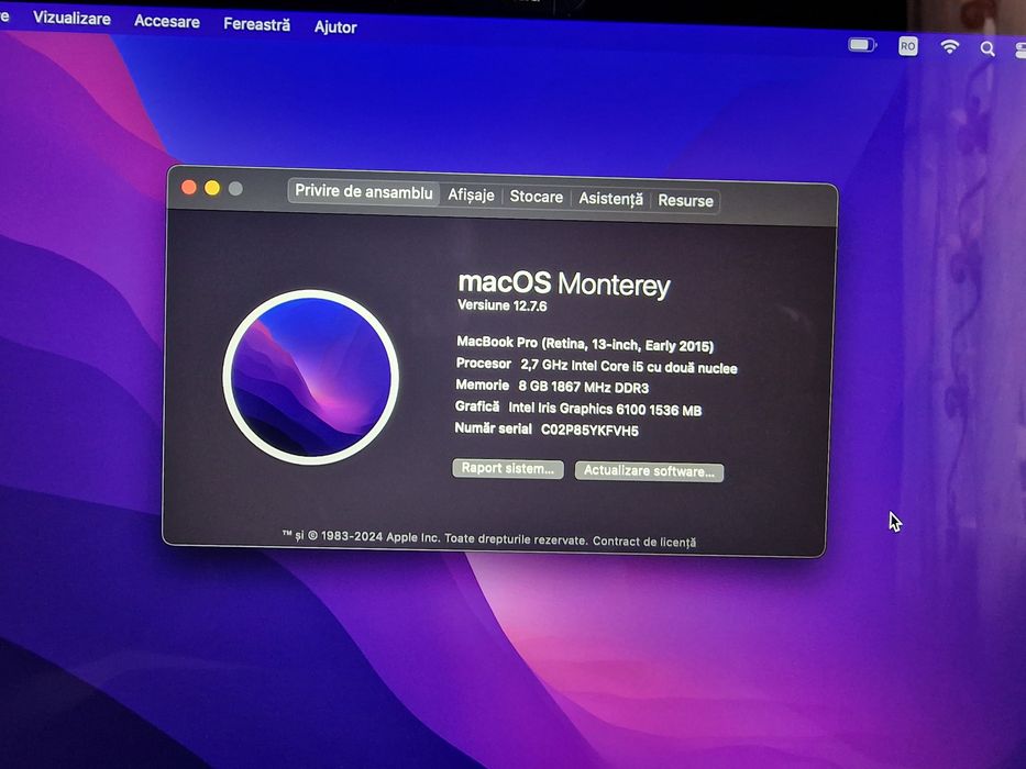 MacBook Pro 13 Retina (Early 2015) – i5 / 8GB RAM / SSD 256GB