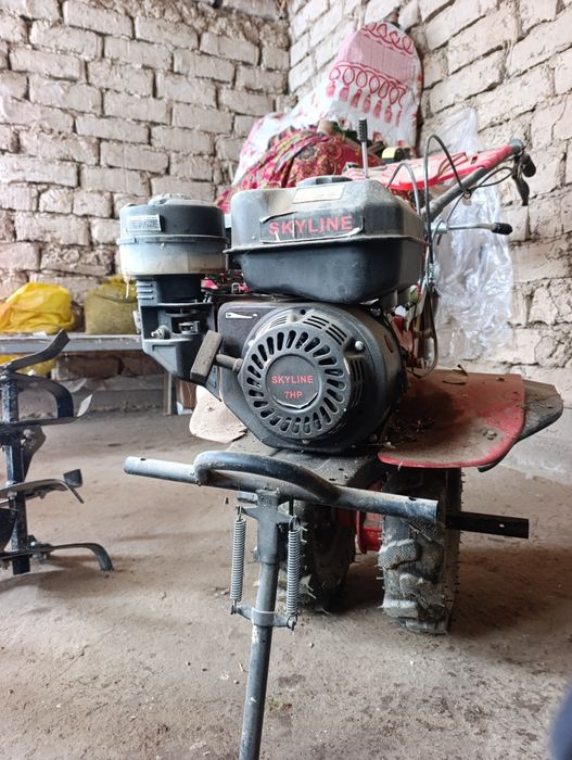 Motokultivator yangi olingan