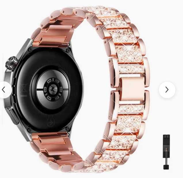 Метални титаниеви керамични и силиконови каишки Huawei Samsung Amazfit