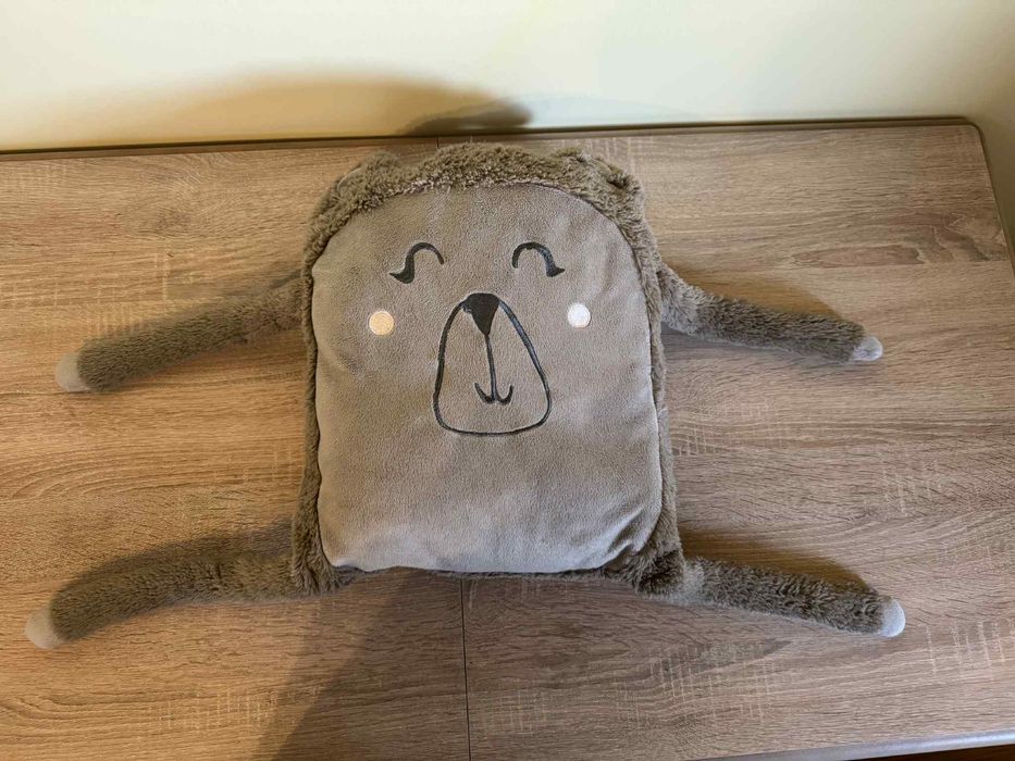 Плюшена играчка хипопотам, лъв, хъги лъги и възглавничка