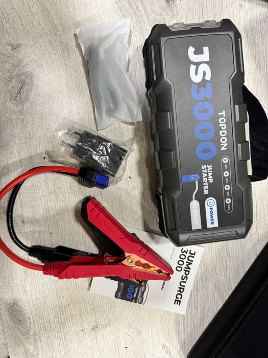 Jump Starter TopDon JS3000 с Гаранция!