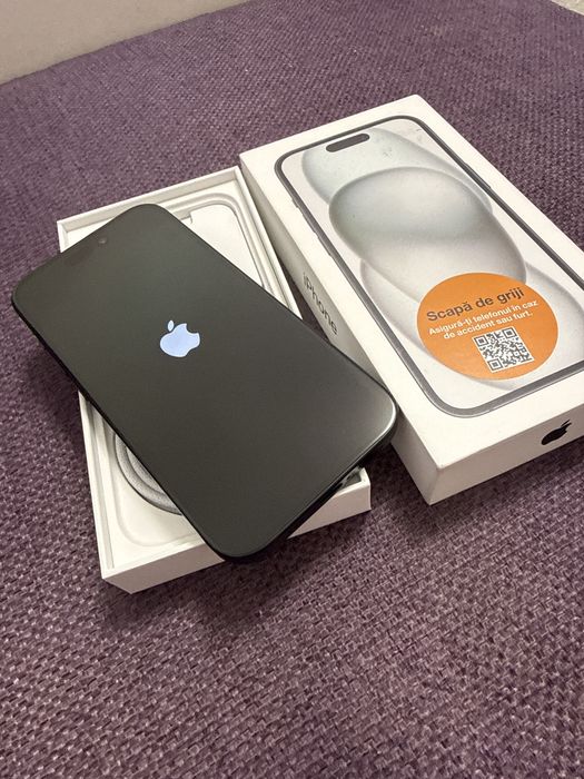Iphone 15 128GB Nou 0 cicluri desigilat pentru proba