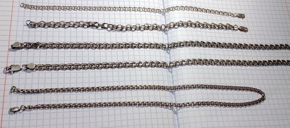 Серебро 925 Цепочки браслеты