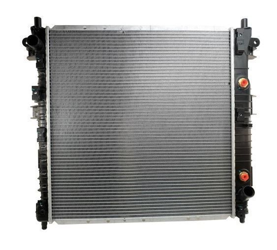 Radiator racire SSangYong Actyon, 2006-2012, Korando 2011-; Kyron, 2006-; motor 2.0 xdi, diesel; 2.3, benzina, cutie automata, cu/fara AC, 578x555x26 mm, aluminiu brazat/plastic, Srline Polonia