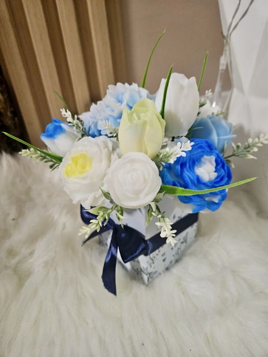 Букет от ароматни сапунени цветя