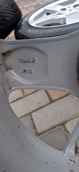 Vand 4 jante, pe 16", 5× 112. Pret 800 lei