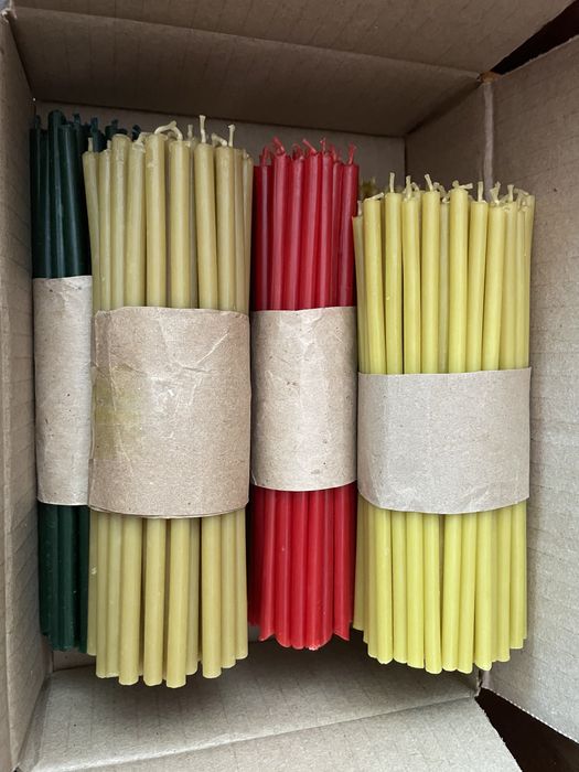 Церковные восковые свечи