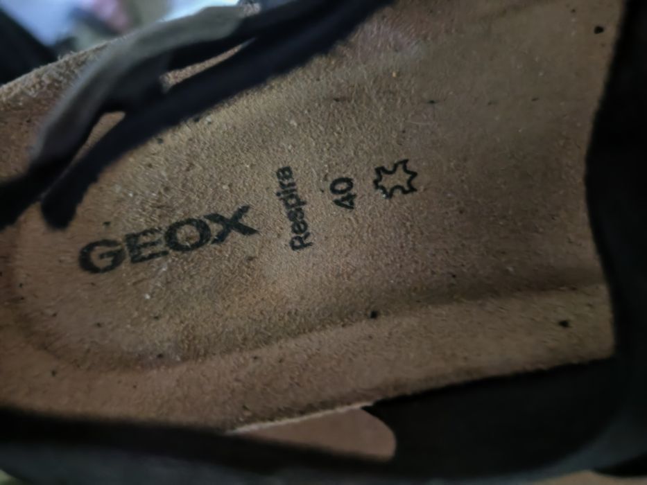 Sandale Geox Respira din piele naturala nabuc nr 40 noi fără eticheta
