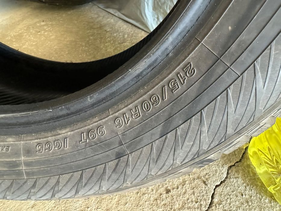 Зимние шины 215/60/16