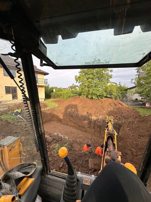 Nisip, pietris, pamant, evacuari moloz, buldoexcavatoare/miniexcavatoare de inchiriat