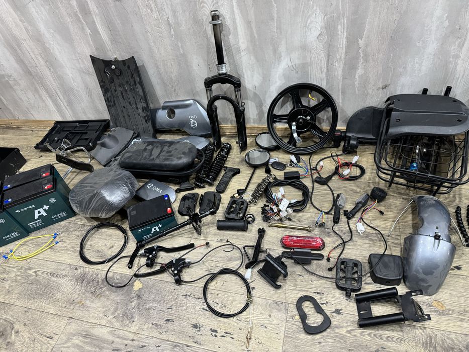 Запчасти на Электро вело мопед