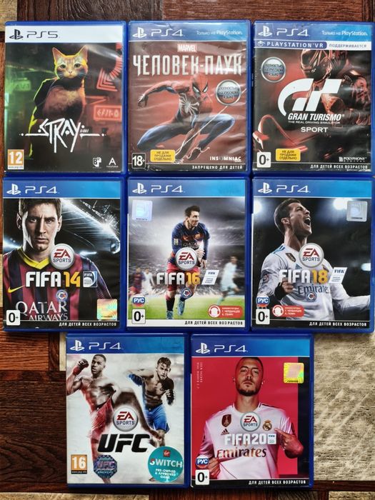Игры для PS4, PS5. Цены в описании