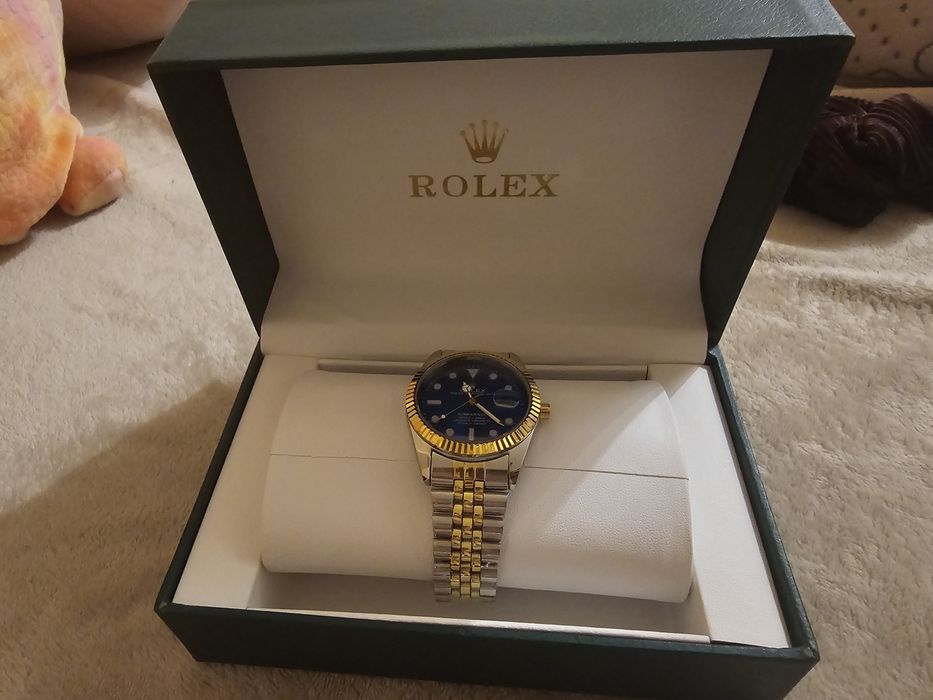 Rolex datejust blue