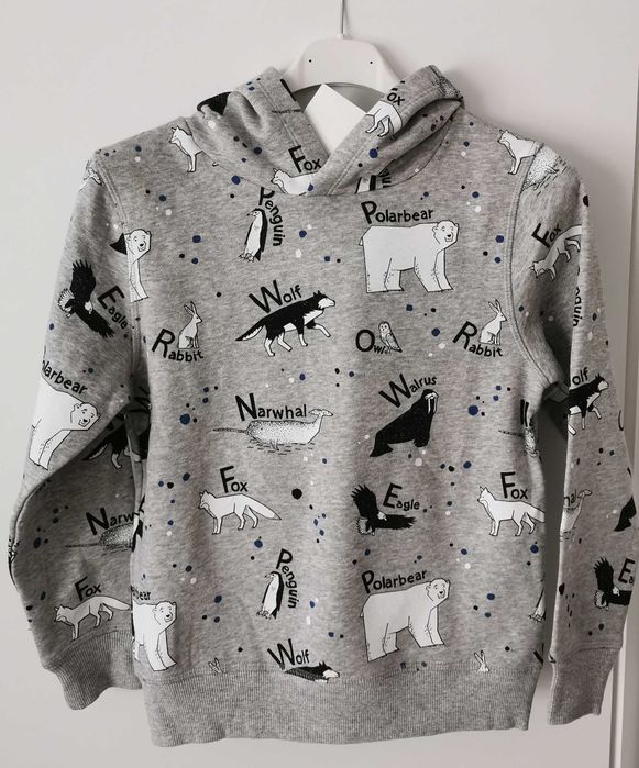 Hanorac baieti 6-8 ani, mărimea 122/128, nou cu eticheta, H&M