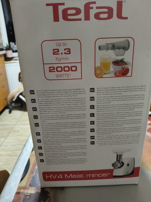 Masina de tocat carne Tefal HV4 NE445138 2000W