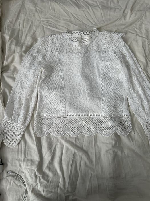 блузка белая 42,44 размер