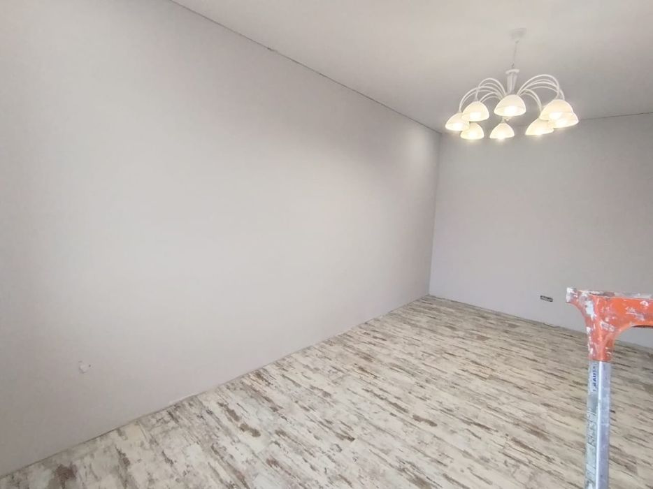 Шпаклёвка стен, покраска