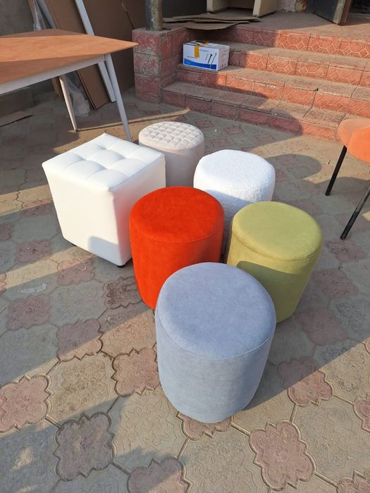 Пуфики стильные многофункциональные