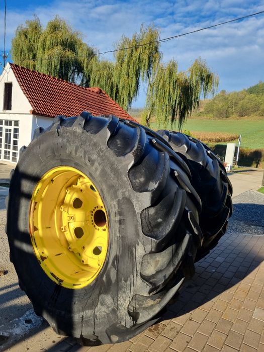 Jante cu anvelope 800/65R38 tractor John Deere — poza 3