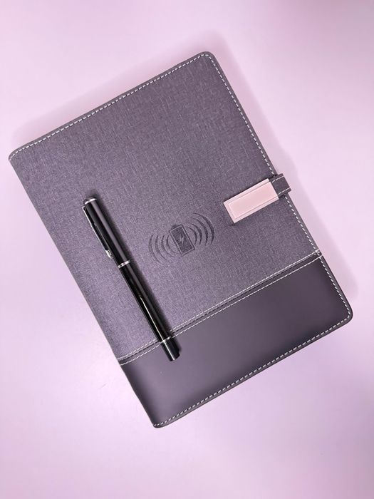 Блокнот органайзер, мультиблокнот, ежедневник с пауербанком