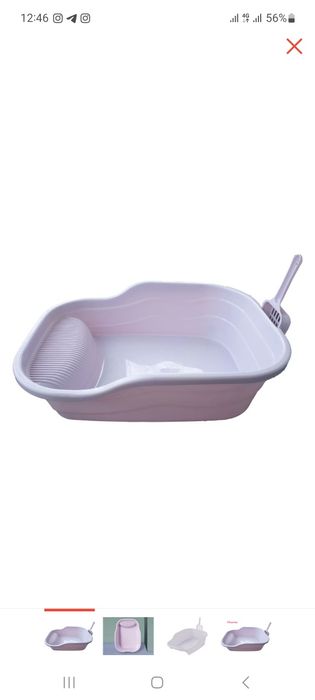 Продаю большой лоток с совком для животных