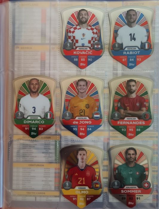 Album Match Attax Euro 2024