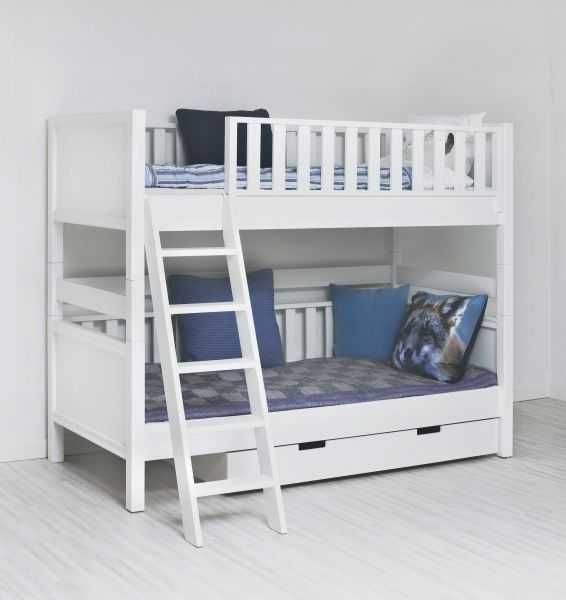Современная детская двухэтажная кровать