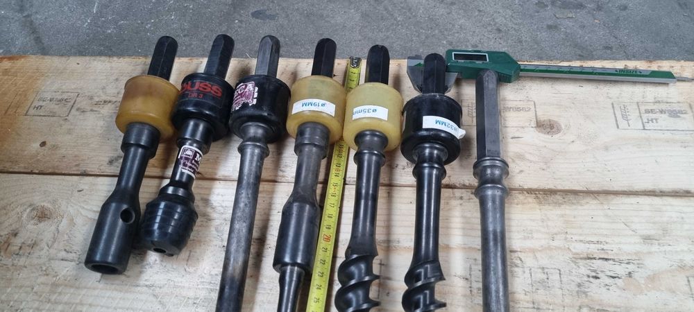 Burghiu Duss 35, 32, 19, spit duss, mandrina adaptoare duss