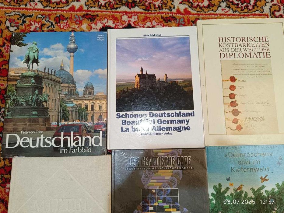 Словари немецкого языка разные и другие книги