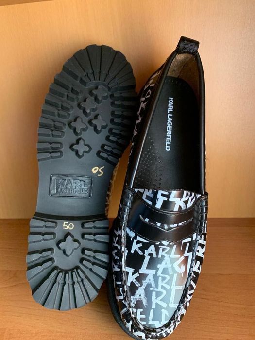 Чисто нови дамски мокасини Karl Lagerfeld, 38 номер