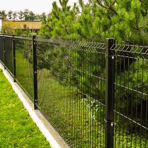 Еврозабор, сетка сполимерным покрытием