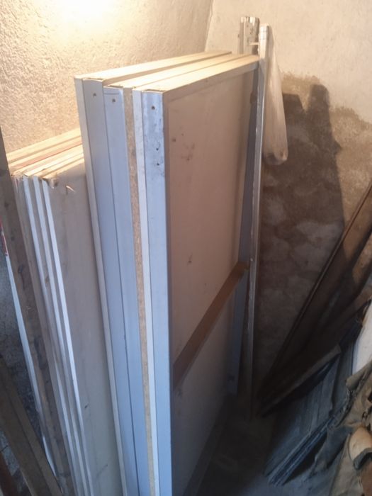 Продам б/у хром. трубы и стеллаж.