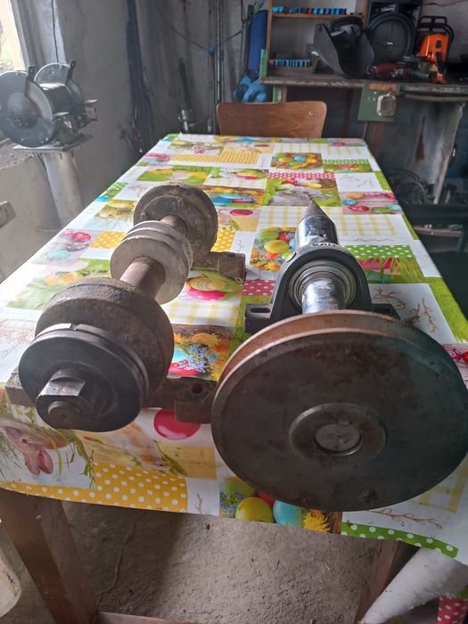 Цепачка за дърва и циркулярна ос