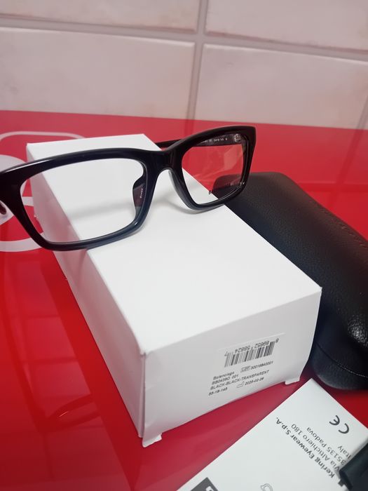 Ochelari Balenciaga transparent