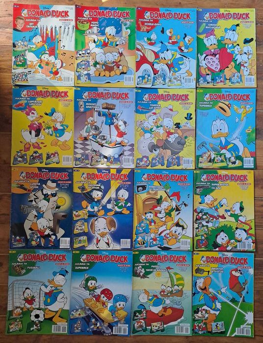 Schimb benzi desenate Egmont Mickey Mouse Donald Duck Tom Jerry complete si verificate