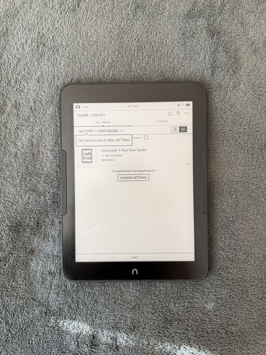 Електронен четец Branes & Nobles Nook GlowLight 4 Plus