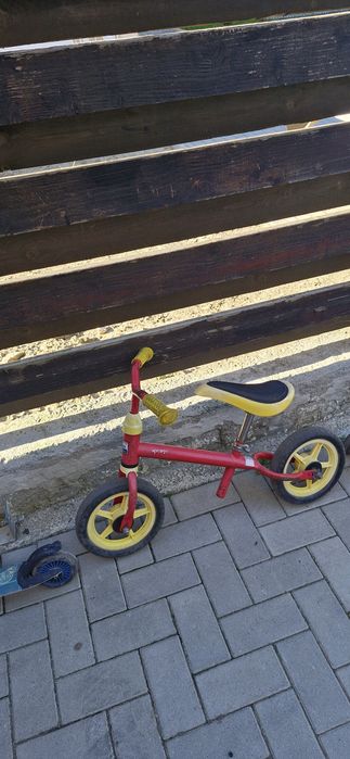 Pachet bicicleta copii si 3 trotinete