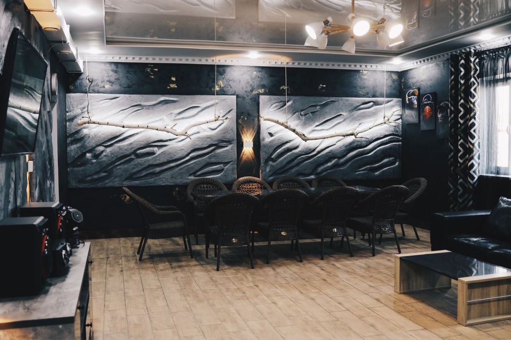 Супер новая Баня на дровах караоке кухня