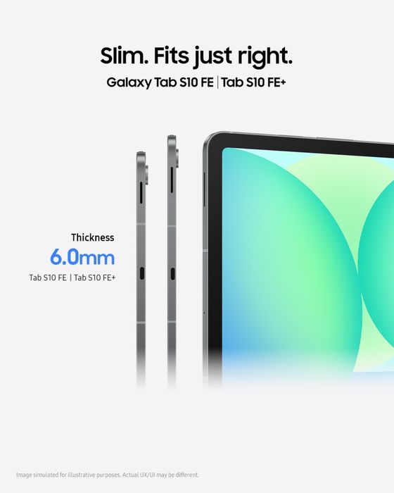 Новый модель Samsung Galaxy Tab S10 Fe and Tab S10 Fe Plus • Планшет •