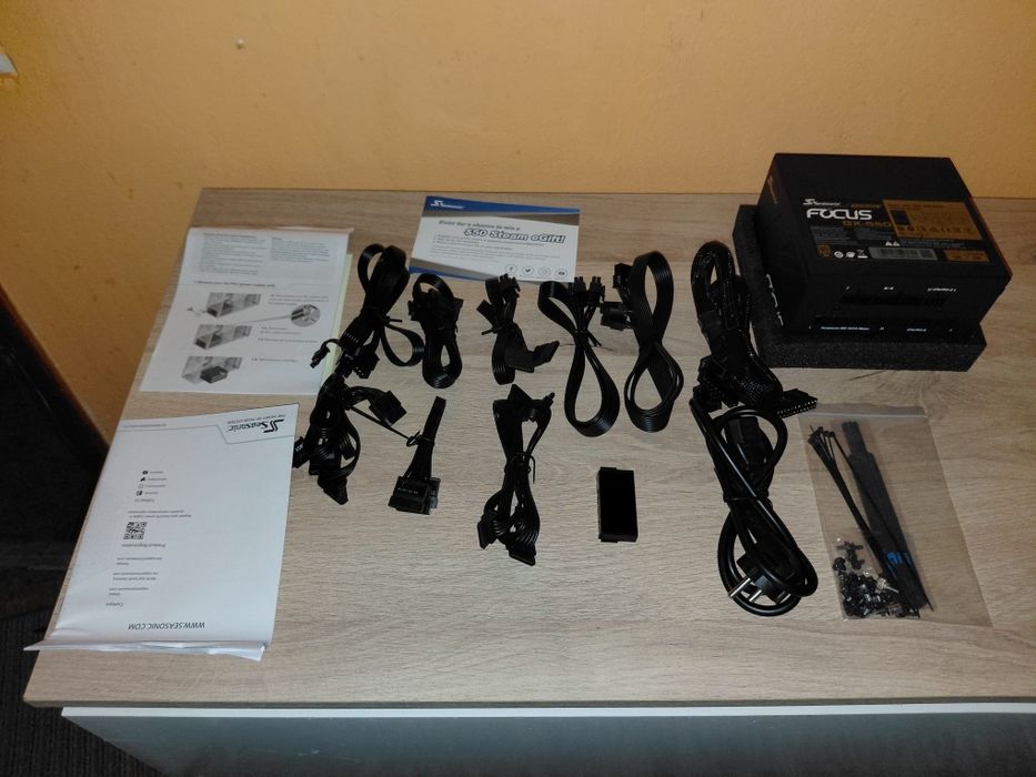 Захранване Seasonic 550W, FOCUS GX Series, 80 PLUS Gold