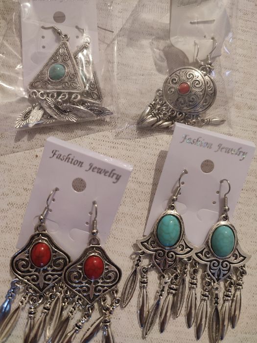 Серьги в национальном стиле