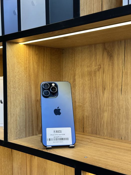 айфон 15 про макс синий 512гб