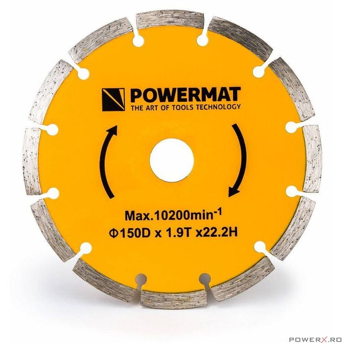 Masina canelat in beton semiprofesionala Powermat 4000rpm