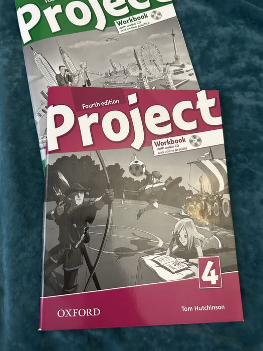 Project 3  / Project 4 WorkBook 4th Edition. Книги по англ. языку.