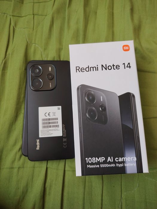Редми нот 14 блек