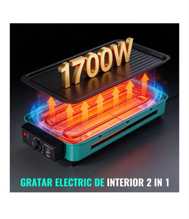 Gratar Electric 2 in 1  1700 W